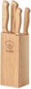 5-osaline noakomplekt puidust alusel Gourmet