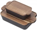 2-Pack Gratin Dishes Recycled Stoneware