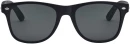 Arlo bamboo sunglasses with black coating