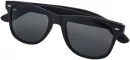 Arlo bamboo sunglasses with black coating