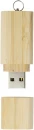 Bambusest USB 2.0 mälupulk-võtmehoidja