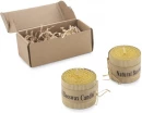Beeswax candle set HANNI