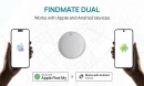 Esemeleidja Findmate Dual IPX 5