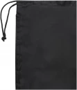 Huggy fleece plaid blanket with carry pouch