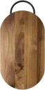 Julienne acacia wood chopping board with handle