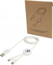Citala 5-in-1 recycled plastic 150 cm data sync and 27W fast charge cable