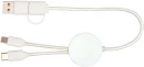 Citala 5-in-1 recycled plastic 30 cm data sync and 27W fast charge cable