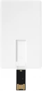 Krediitkaardi kujuline USB-mälupulk Slim