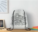 Krookpaeltega kott CARRYDRAW