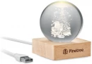 Led valgusega jõulupall Santa Light