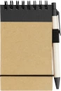 Zuse A7 recycled jotter notepad with pen
