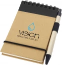 Zuse A7 recycled jotter notepad with pen