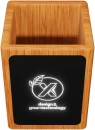Puidust pliiatsialus SCX.design O12, USB väljunditega