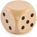 Puidust täring Dado, 5 cm