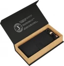 SCX.design P31 8000 mAh solar wireless charging power bank - Solid black