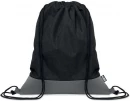 RPET PU drawstring bag 2 tone