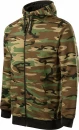 Sweatshirt meeste, Camo Zipper