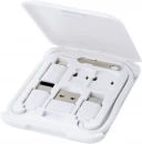 Taaskasutatud plastikust laadimisjuhe-mobiilihoidja Savvy