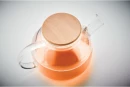 Teekann borosilikaatklaasist, 850ml