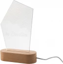 Valgustusega trofee Woodify LED
