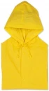 PVC raincoat with hood
