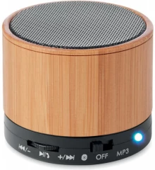 Bluetooth kõlar ROUND BAMBOO