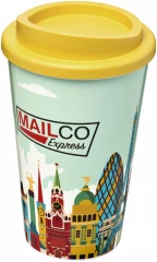Brite-Americano® 350 ml termotass, Põrutuskindel, Suur trükiala, Keeratav kaas