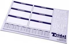 Desk-mate A2 plokk, Täisvärvides trükk