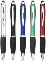 Ekraanipliiatsiga pastapliiats Nash, Taskukohane hind, Suur trükiala, Lai värvivalik, Tugev plastikkorpus, Pehme haardekoht, Puuteots