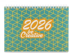 Erilahendusega lauakalender CreaDate