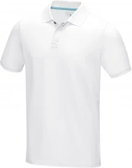 Graphite short sleeve men’s organic polo