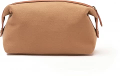 VINGA Sloane toiletry bag RCS recycled polyester, brown