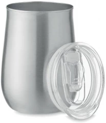 Recycled stainless steel mug