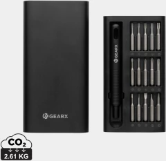 Gear X 31 in 1 precision screwdriver set, black