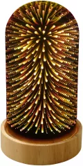 LED lamp Cosmique, Stiilne, 3D-efektiga