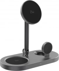 Magnetiline 3-in-1 juhtmevaba laadija Quantum RCS
