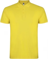 Star short sleeve men's polo