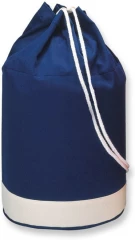 Cotton duffle bag bicolour