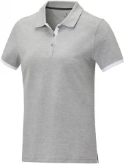 Morgan short sleeve women's duotone polo