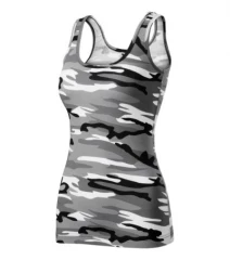 Naiste top 'Camo Triumph'