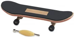 Mini wooden skateboard