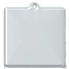 Neljakandiline helkur 62x67mm