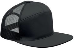 7 panel flat visor cap