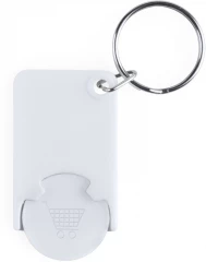 Zabax trolley coin keyring