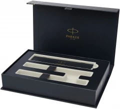 Parker IM achromatic pastapliiatsi ja rullikpliiatsi komplekt kinkekarbis