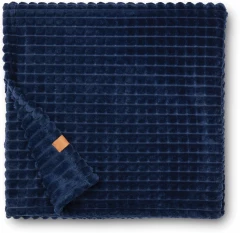 VINGA Branson GRS recycled pet blanket, navy
