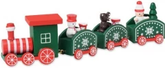 Wooden Christmas train