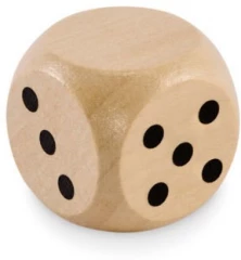 Puidust täring Dadin 3 cm