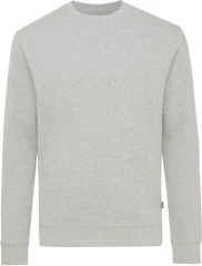 Iqoniq Denali recycled cotton crew neck undyed, heather grey