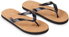 Cork beach slippers L